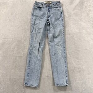 VTG Y2K Z Cavaricci Jeans Women's 27 Cotton Indie USA Made Light‎ Wash